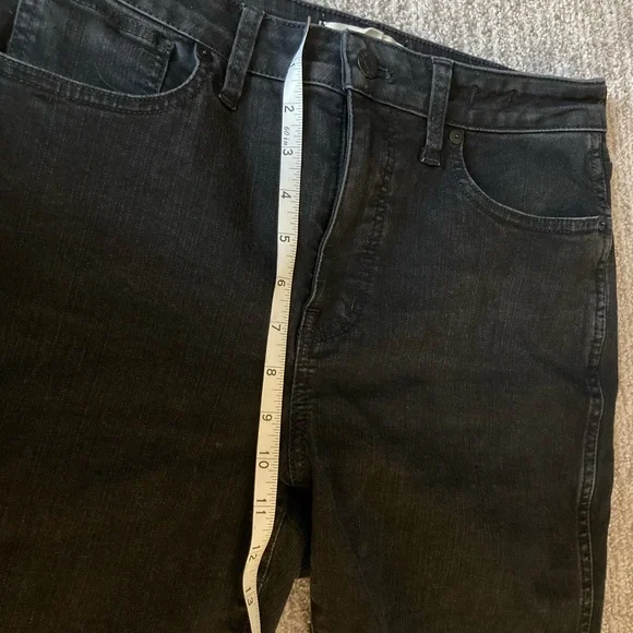 Madewell Black Denim Curvy High Rise Skinny Jeans - Picture 3 of 7